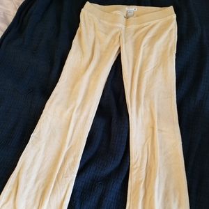 FRANKIE B LOW RISE FLARE SWEAT PANTS